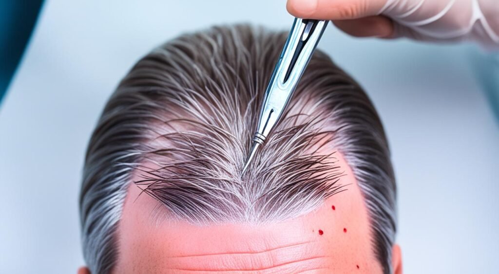 FUE hair transplant procedure