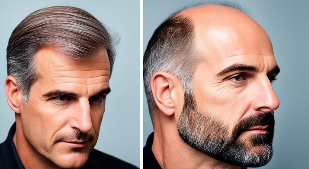 hair transplant before and after