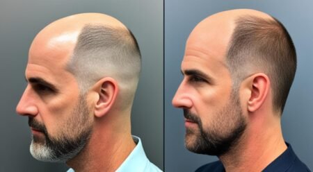 hair transplant before and after