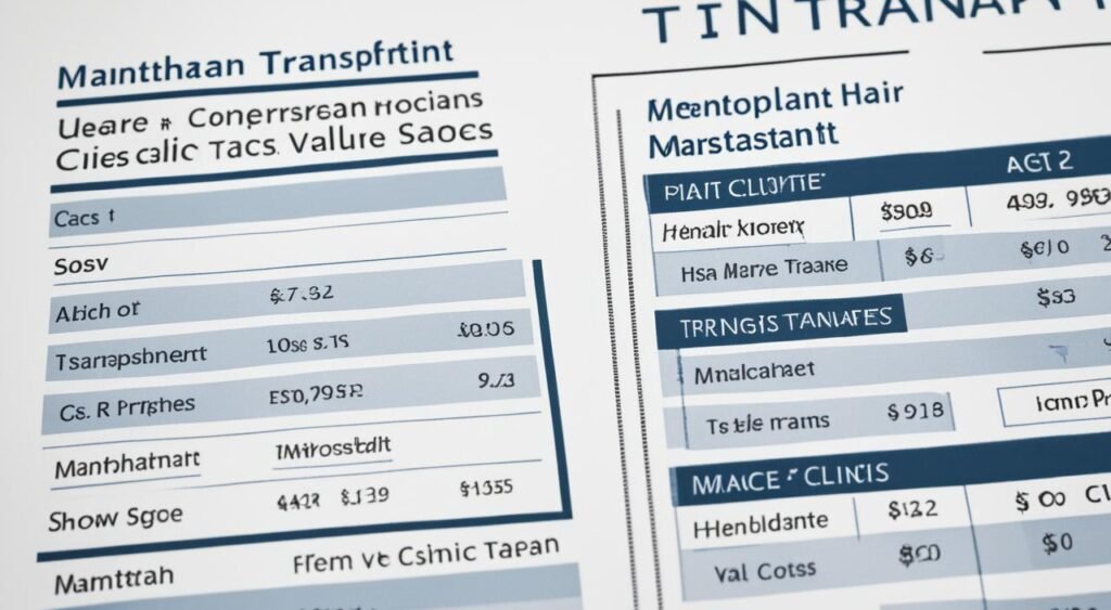 Comparative Analysis of Hair Transplant Pricing in Manhattan